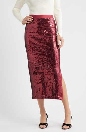 BOSS Ebibi Sequin Pencil Skirt