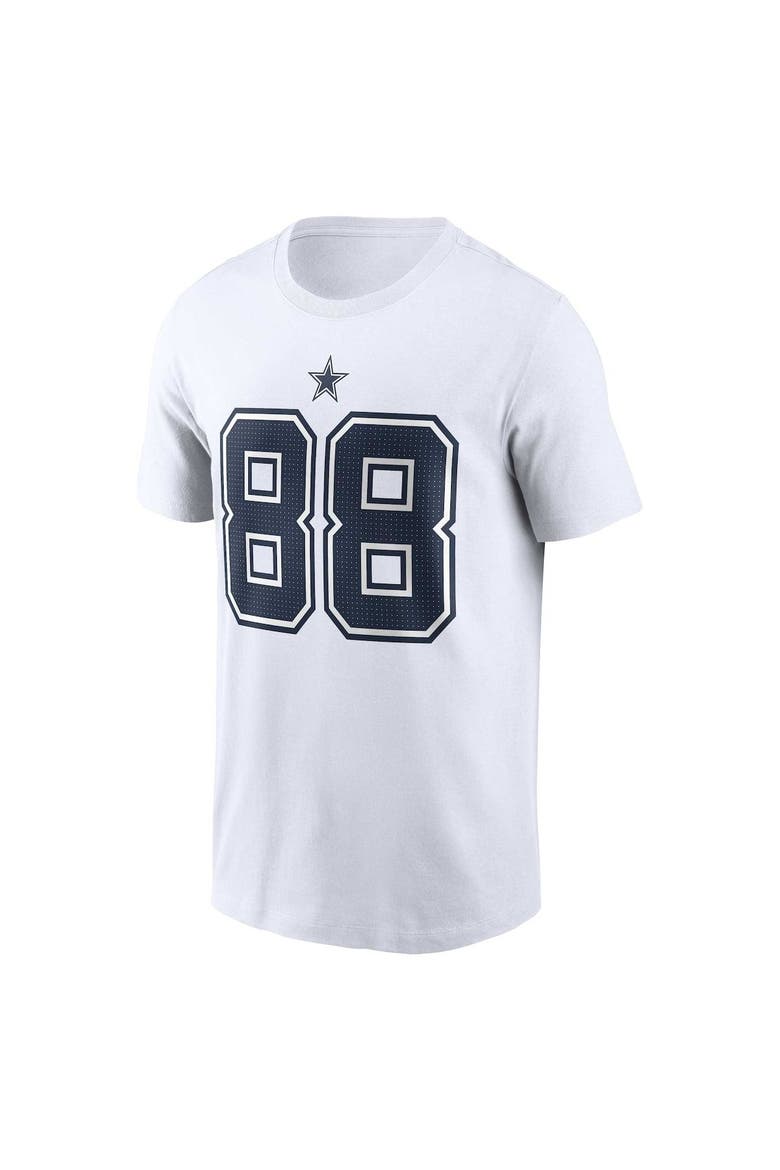 Men's Nike CeeDee Lamb  White Dallas Cowboys  Player Name & Number T-Shirt, Alternate, color, White