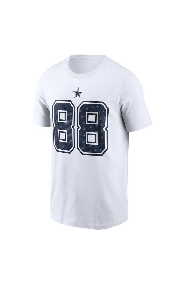 Nike Men's Nike CeeDee Lamb White Dallas Cowboys Player Name & Number T-Shirt, Alternate, color, White