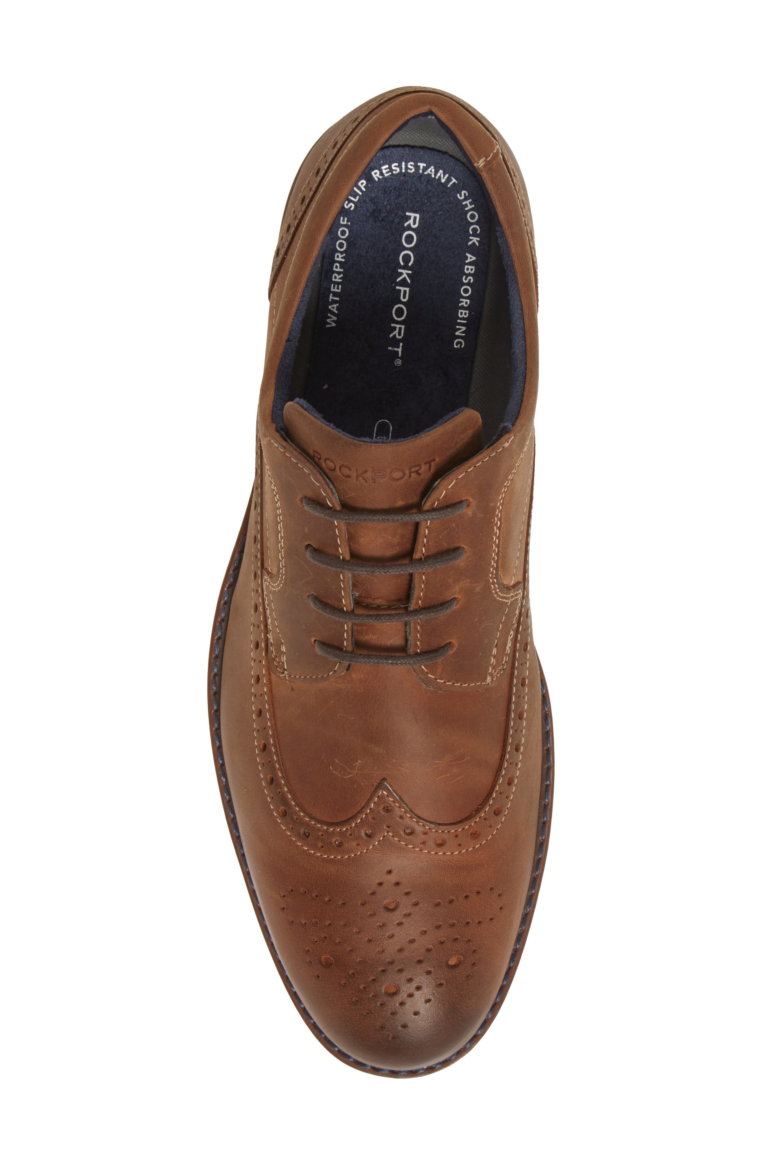 Dustyn Waterproof Wingtip, Alternate, color, SPICE