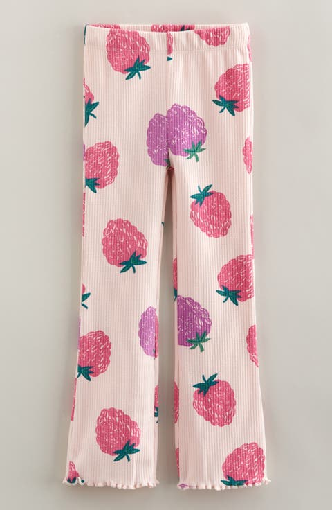 Kids' Rib Print Flare Leggings (Toddler, Little Kid & Big Kid)