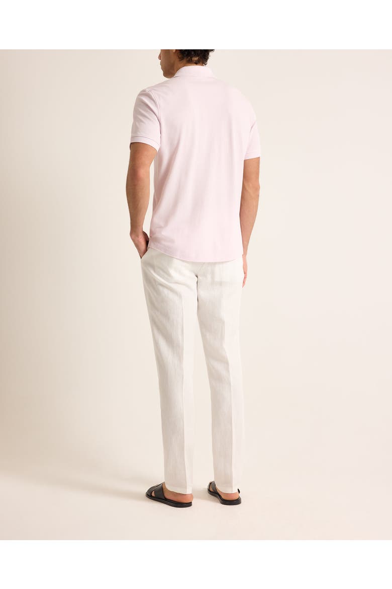 Bruno Pique Classic Fit Pique Polo, Alternate, color, Macaron Pink