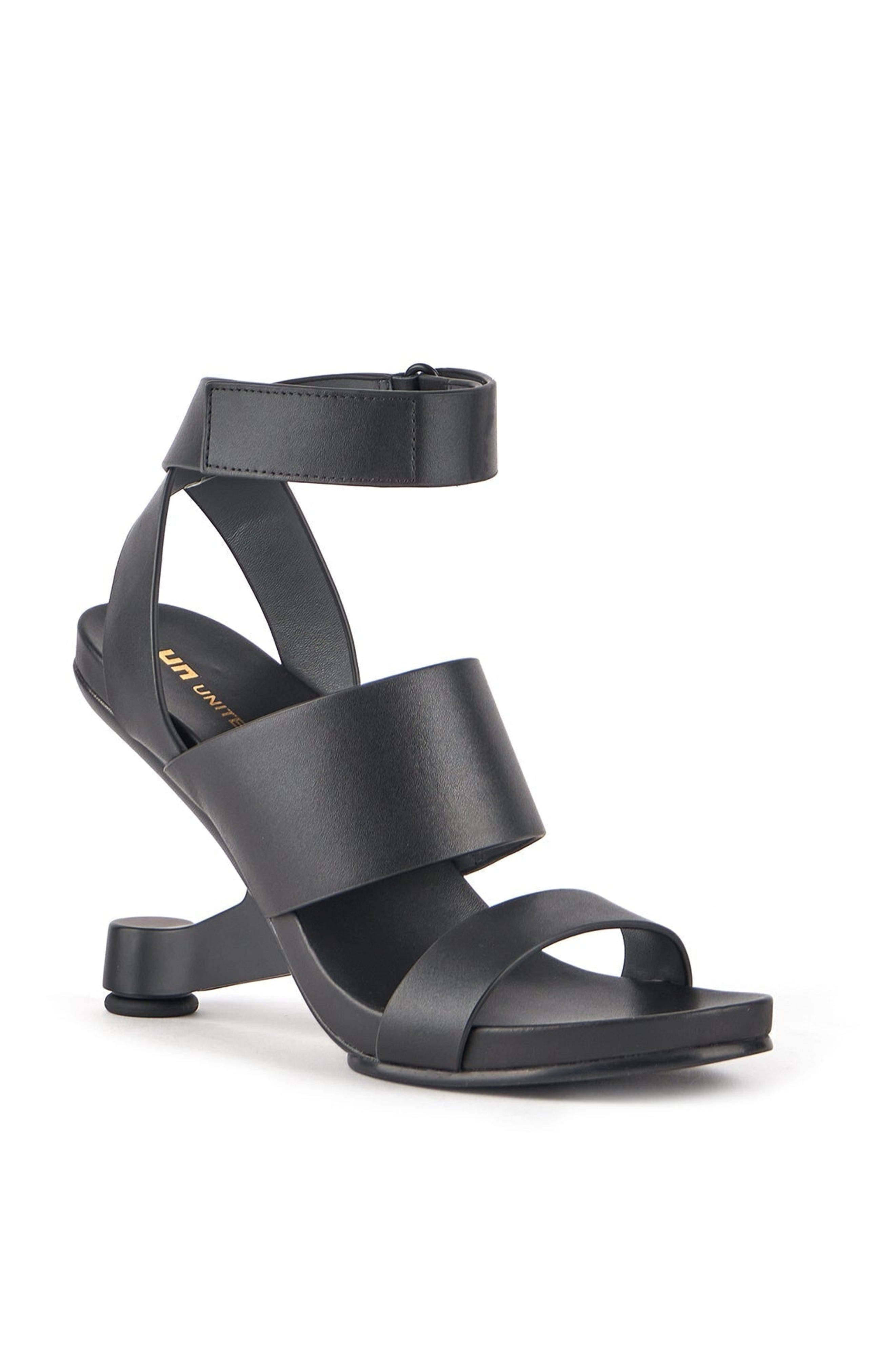 Eamz Hana Sandals, Alternate, color, Black