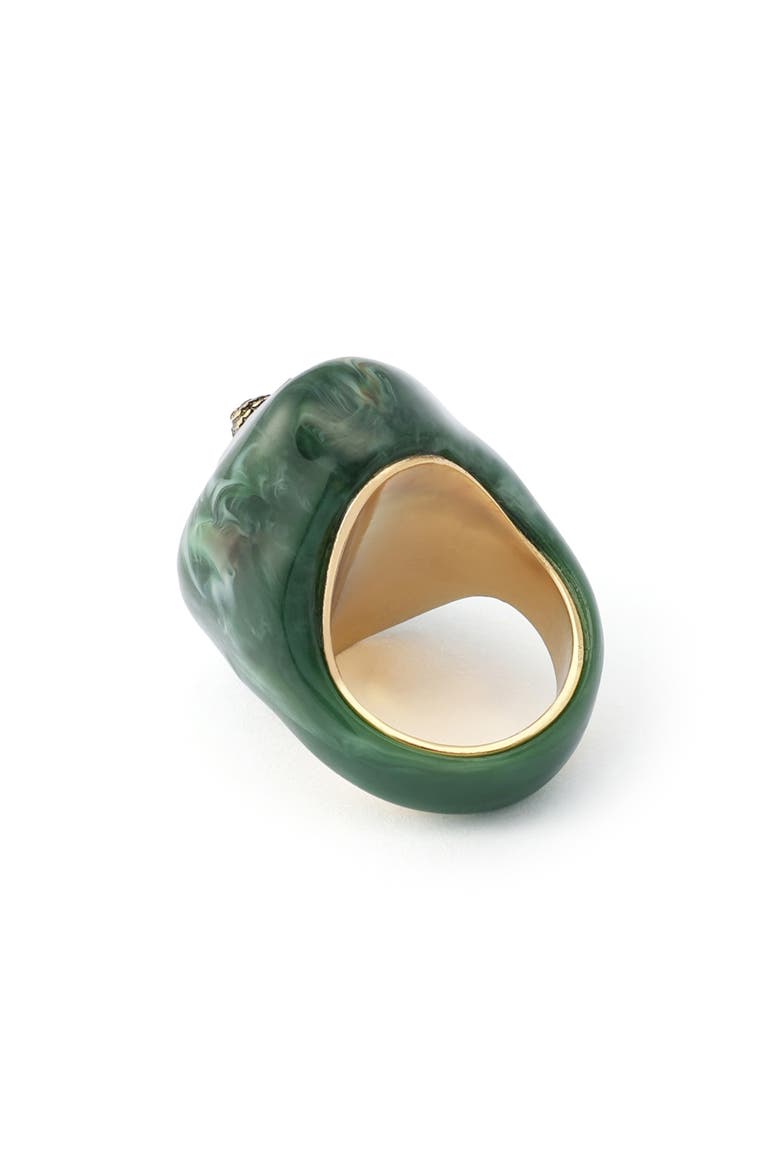 Ophelia Eagle Teardrop Ring, Alternate, color, MULTI