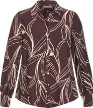 City Chic Rosabella Floral Button-Up Shirt