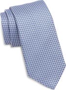 Canali Geometric Silk Tie