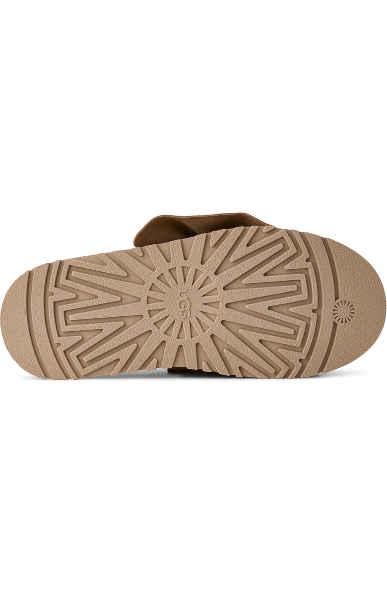 UGG<sup>®</sup> Classic Mini Bow Genuine Shearling Lined Slipper, Alternate, color,