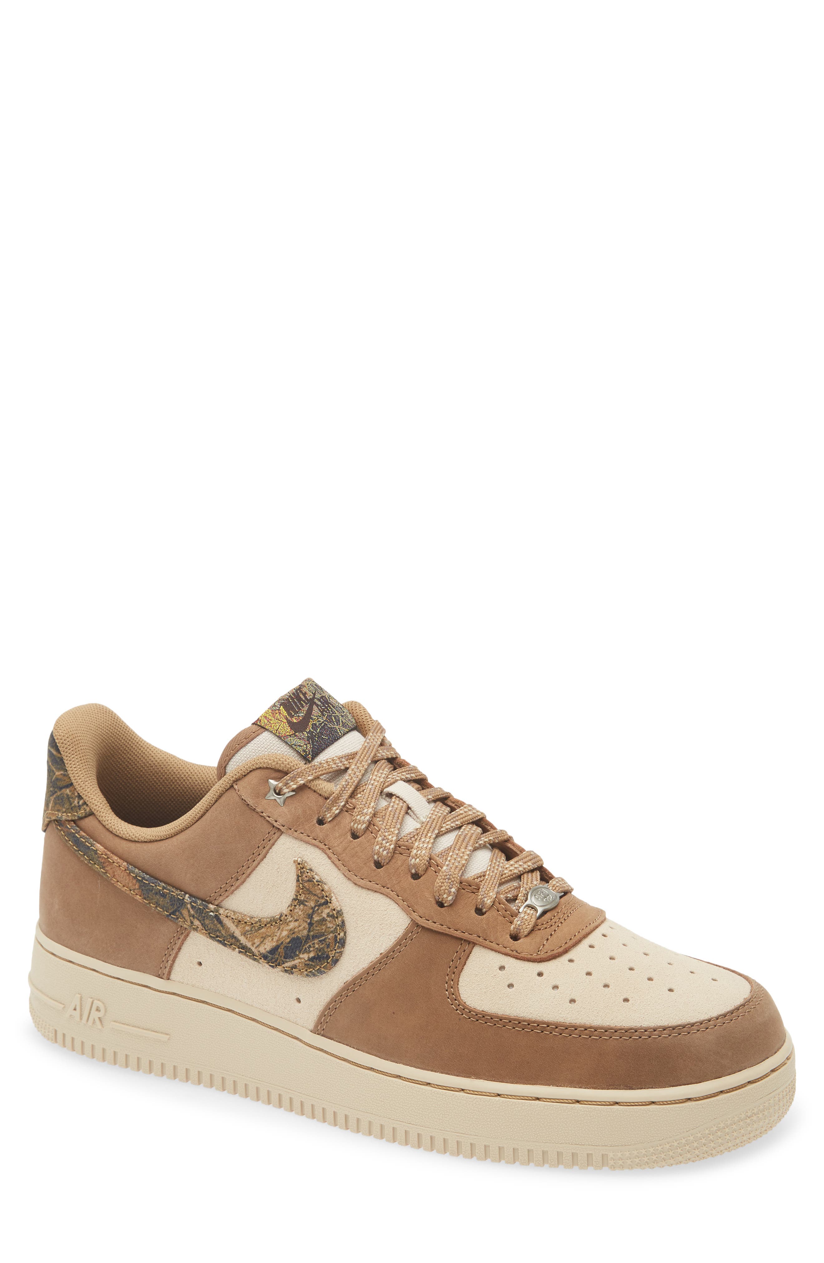 Nike Air Force 1 '07 Sneaker, Main, color, Rattan/ Seal/ Brown