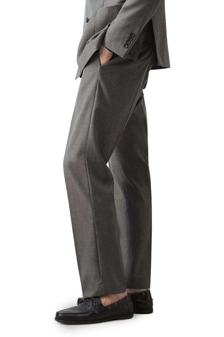 Ricardo Regular Fit Dress Pants, Alternate, color, GREY