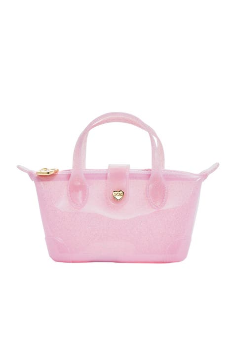 Jelly Pouchette Clear Crossbody Bag