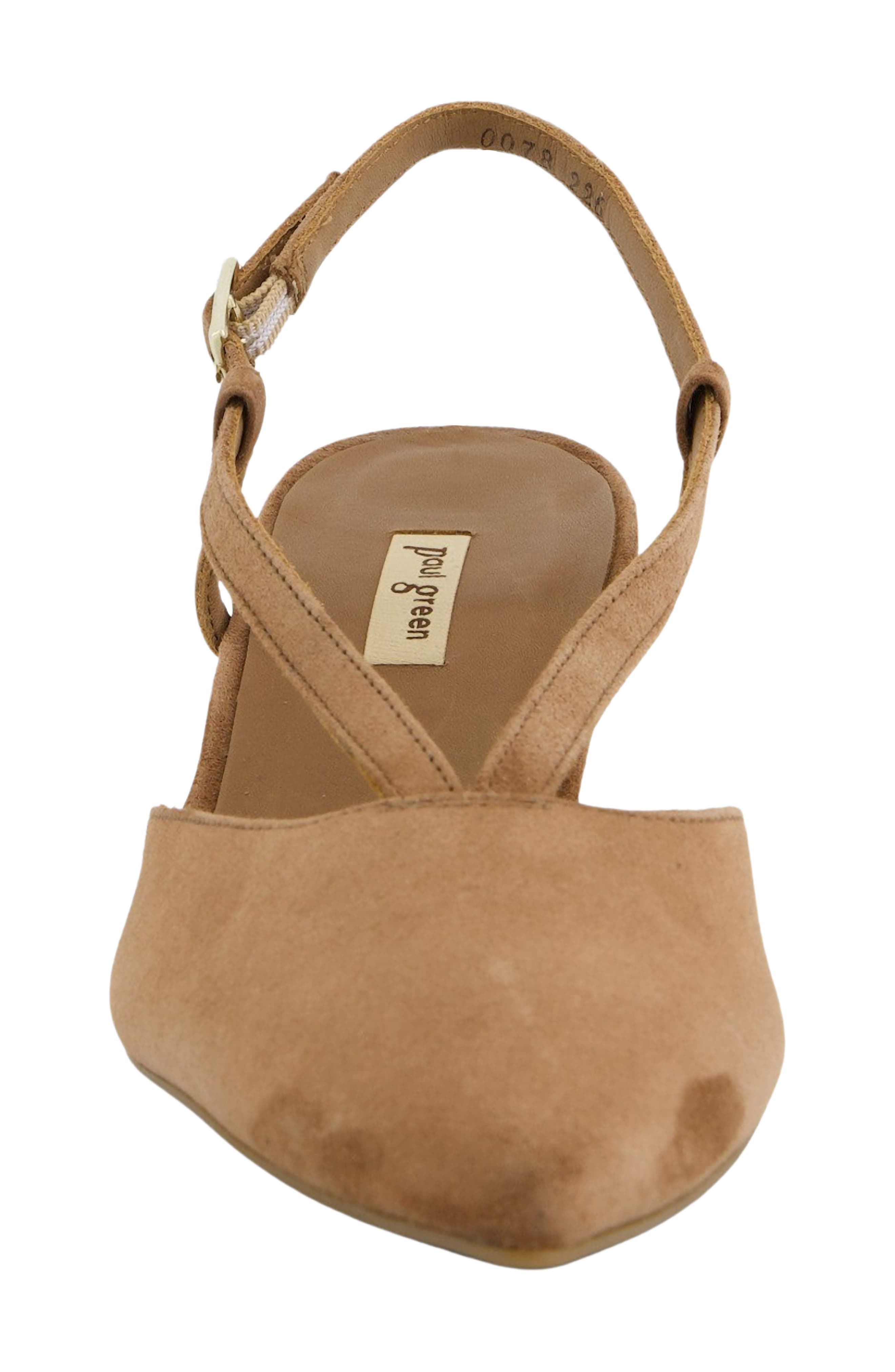 Fantasia Slingback Pump, Alternate, color, NUT SUEDE