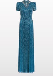 Jenny Packham Amber Embellished Maxi Dress