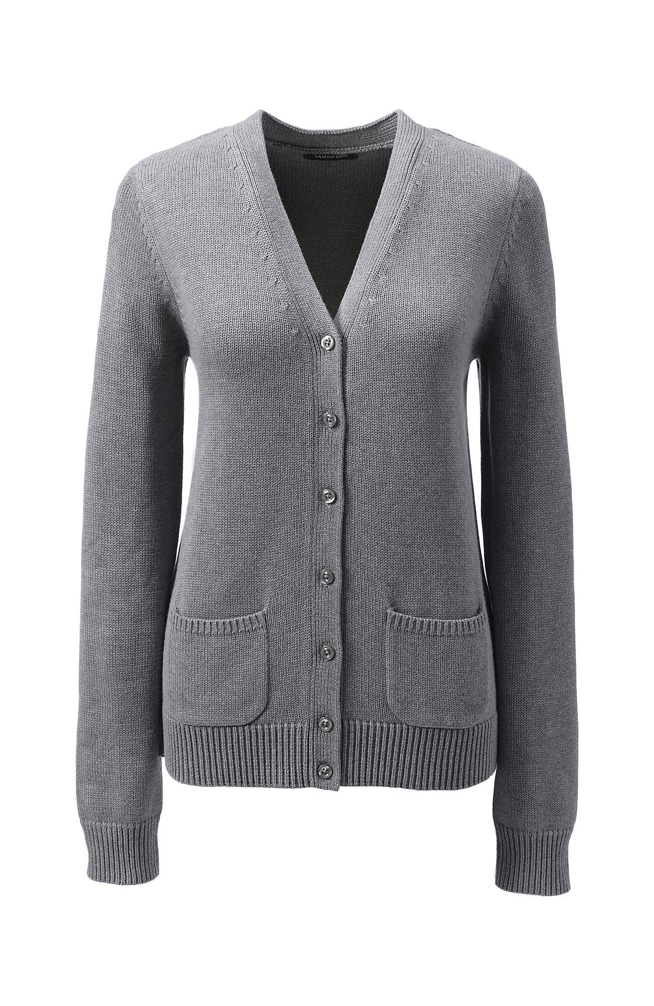 School Uniform  Cotton Modal Button Front Cardigan Sweater - image 4