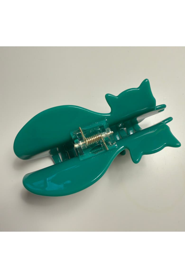 Cat Hair Claw, Alternate, color, Orange Green