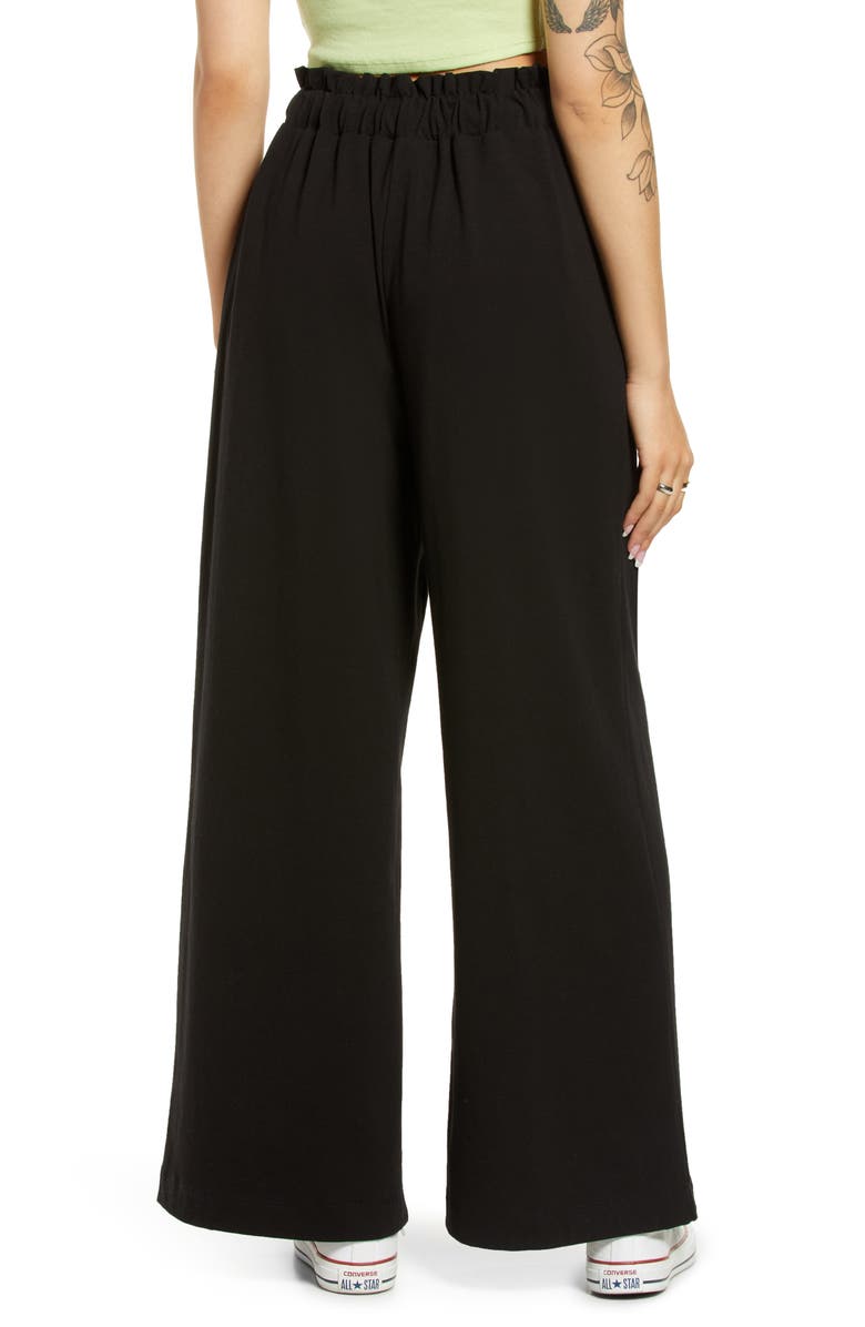 BP. Paperbag Waist Wide Leg Pants, Alternate, color,