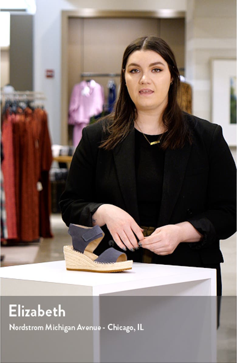 Weslia Espadrille Platform Wedge Sandal, sales video thumbnail