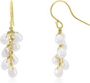 The Lovery Fine Jewelry Pearl Bead Dangle Earrings