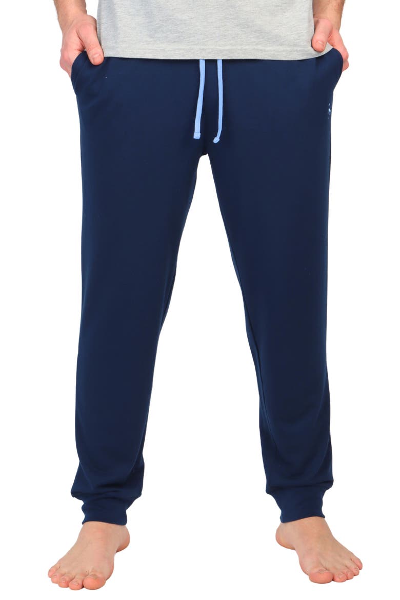 French Terry Lounge Joggers, Main, color, NAVY