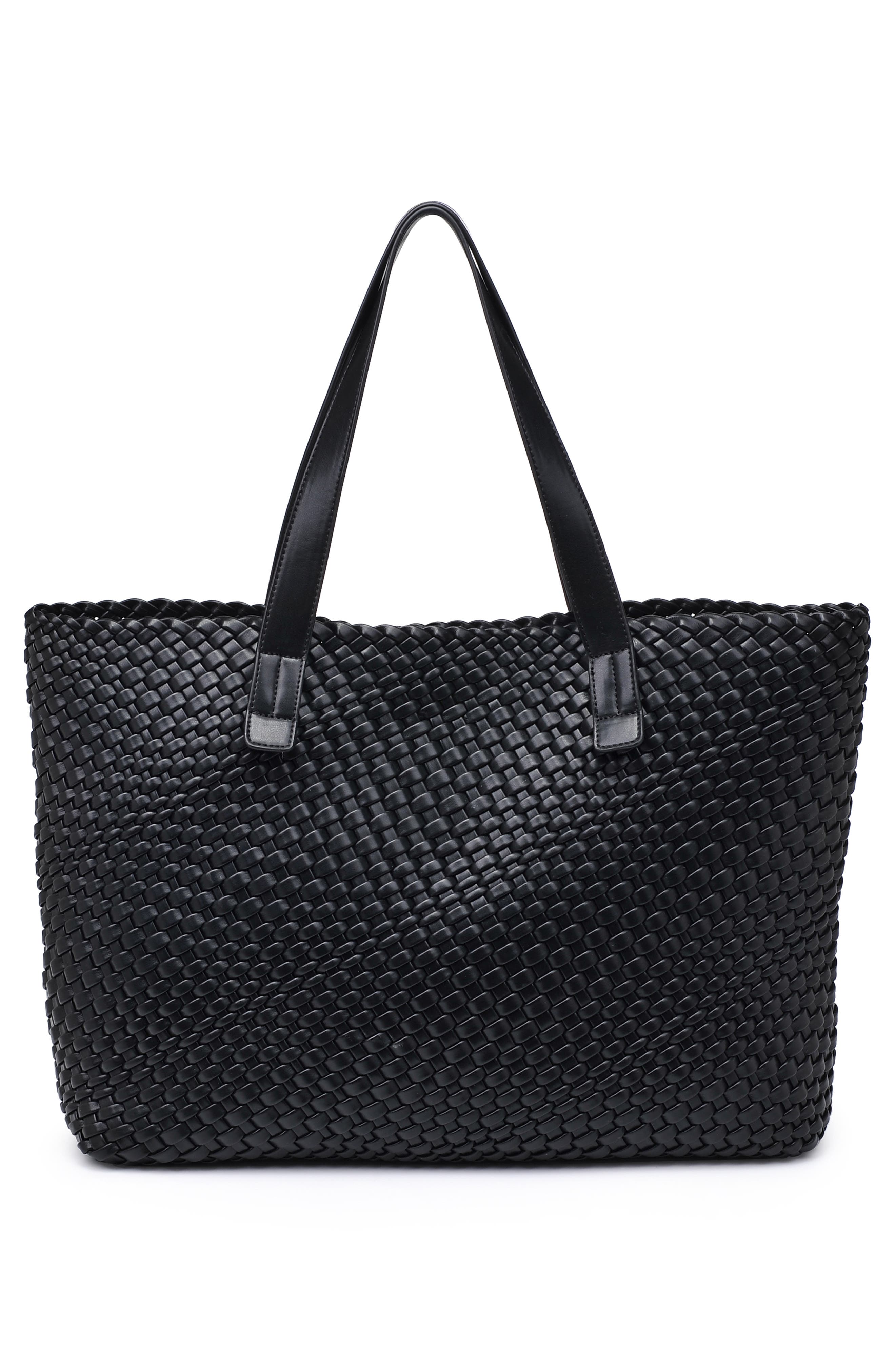 MODA LUXE Weave Tote Bag, Alternate, color, 