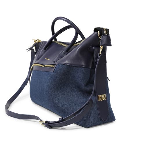 Belle & Bloom Wild Heart Weekender Bag In Blue