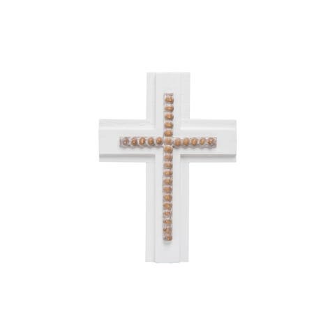 White Cross Wall Decor