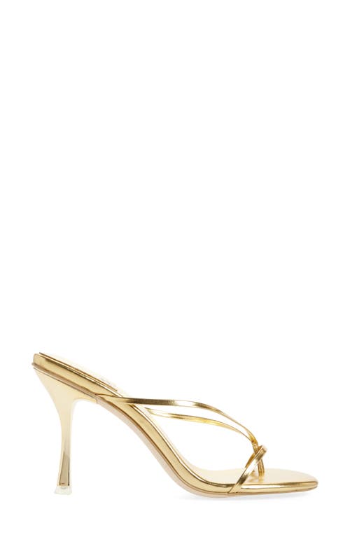 Jeffrey Campbell Murals Flip Flop In Gold