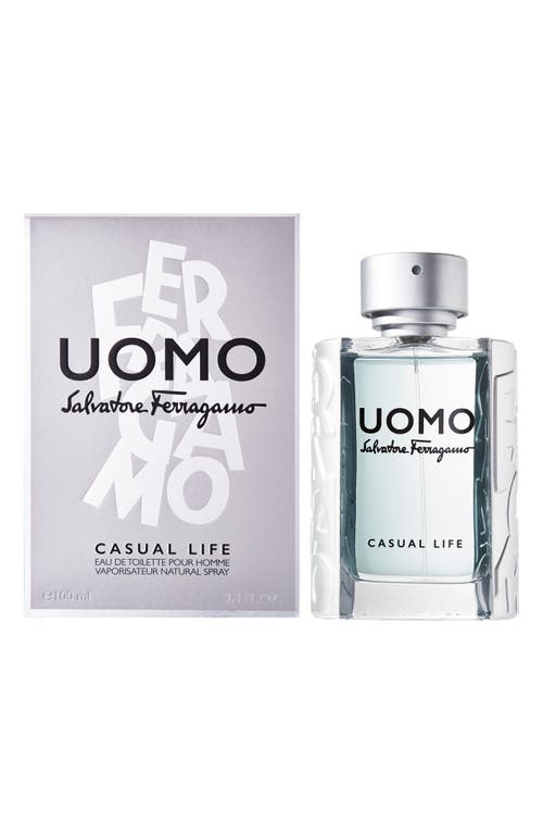 Ferragamo Uomo Casual Life Eau De Toilette Spray In No Color