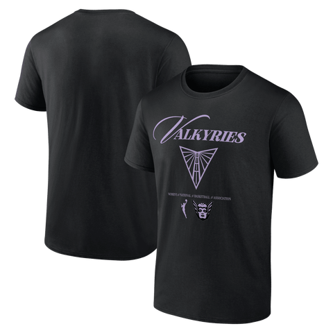 Unisex Logo Athletic Black Golden State Valkyries In Motion T-Shirt