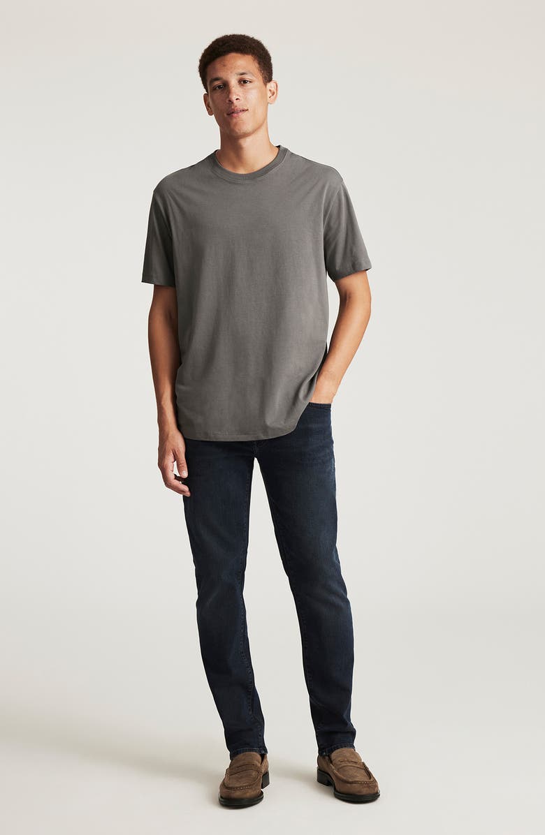 Mavi Jeans Cotton Crewneck T-Shirt, Alternate, color, Lava Smoke Comfort