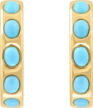 EFFY 925 Gold Plated Silver ,Turquoise Earrings