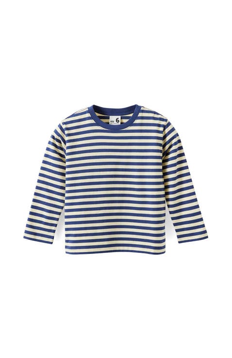 Kid's Essential Long Sleeve Boxy Tee