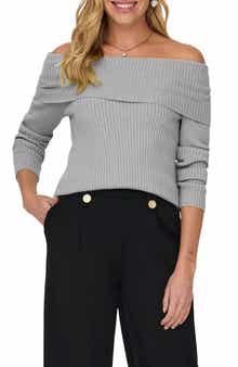 Only Katia Off the Shoulder Knit Top