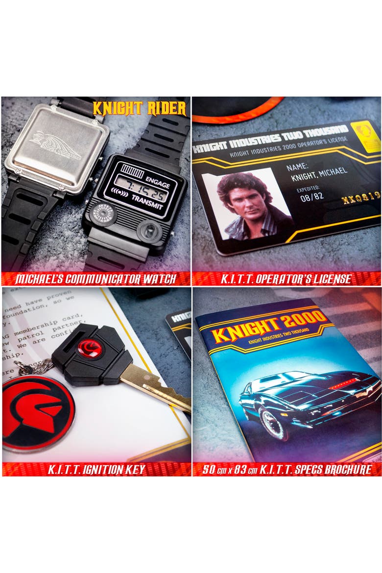 Knight Rider F.L.A.G Agent Collectible Kit, Alternate, color, Multicolored