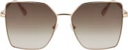 Longchamp Roseau 57mm Gradient Butterfly Sunglasses