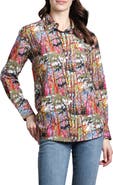 APNY Boyfriend Poplin Button-Up Shirt
