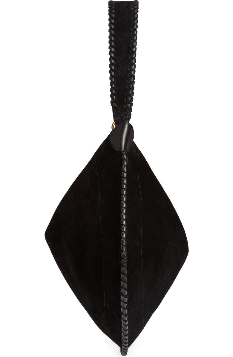 Isabel Marant Large Oskan Suede Hobo Bag, Alternate, color,