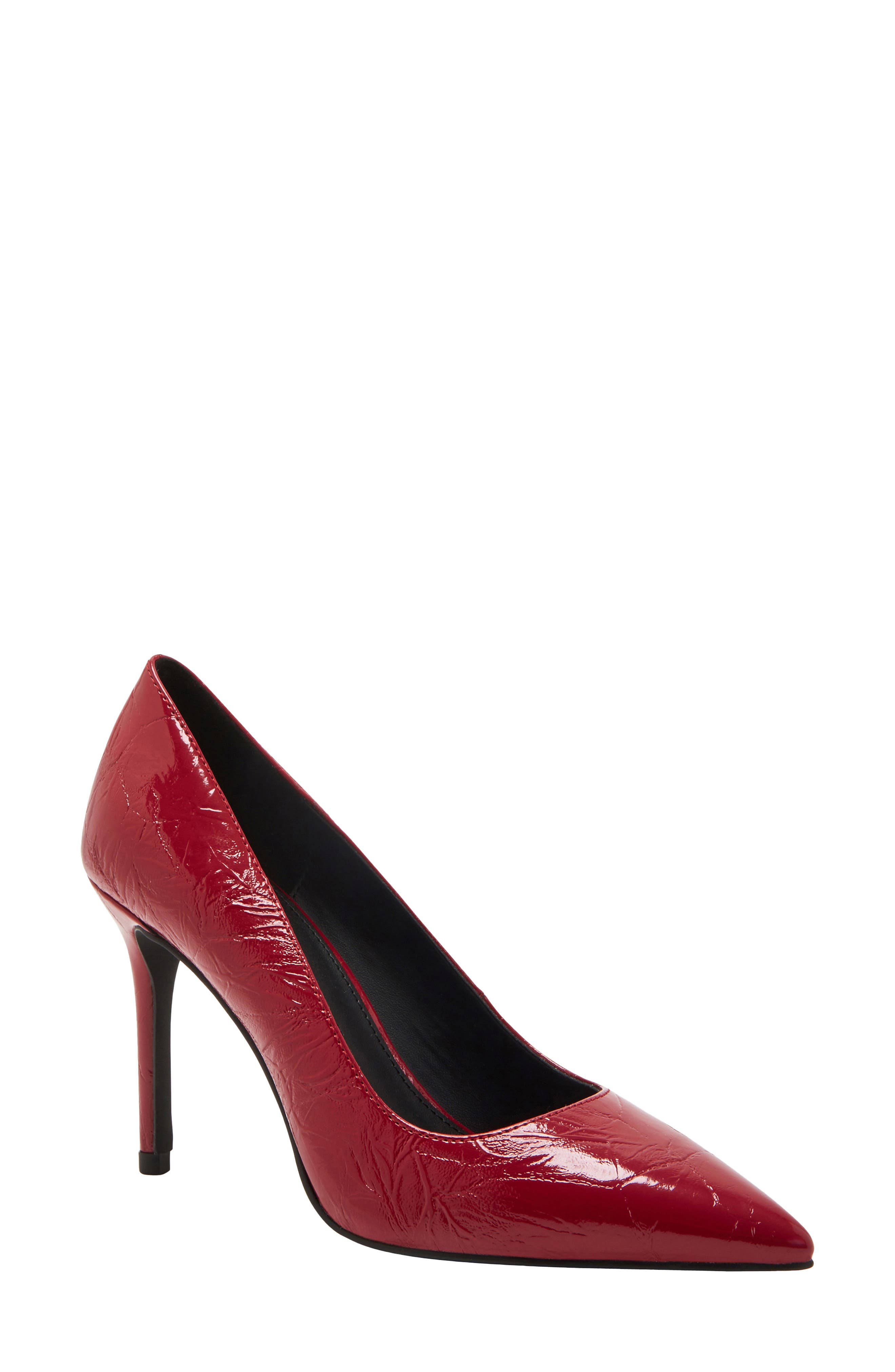 The Revival Pointed Toe Pump, Main, color, CRIMSON RED