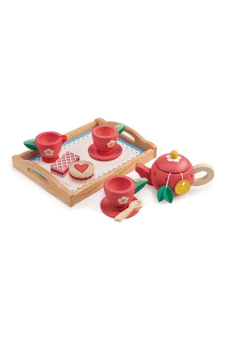 11-Piece Tea Tray Toy Set, Main, color, MULTI