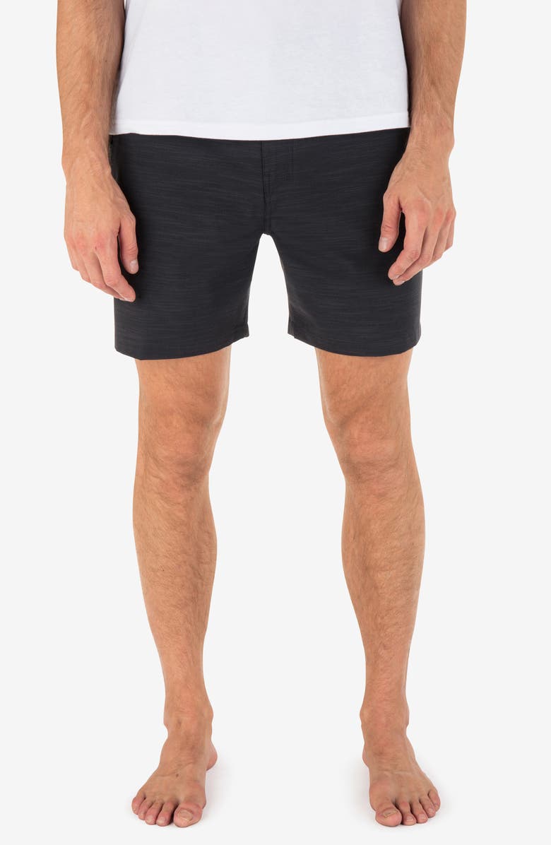 Hurley Phantom Walk Shorts, Main, color, Black