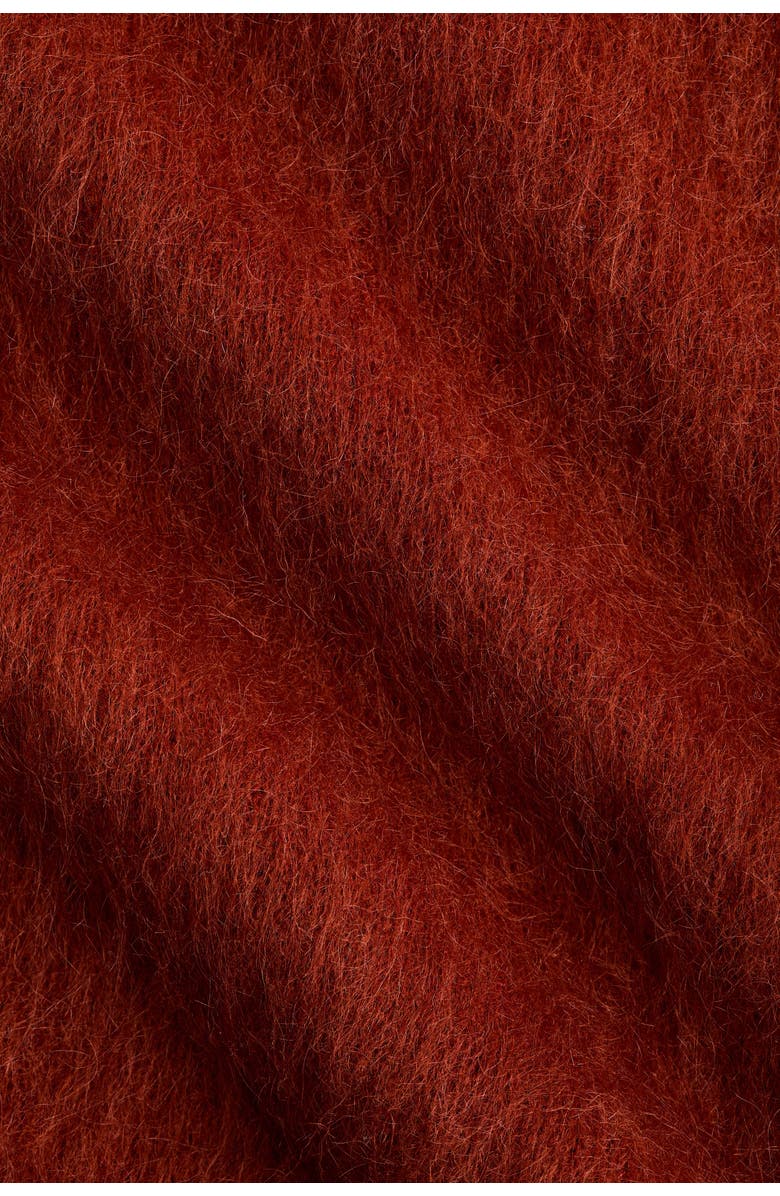 H&M Oversized Mohair-blend Jumper, Alternate, color, Burnt Orange