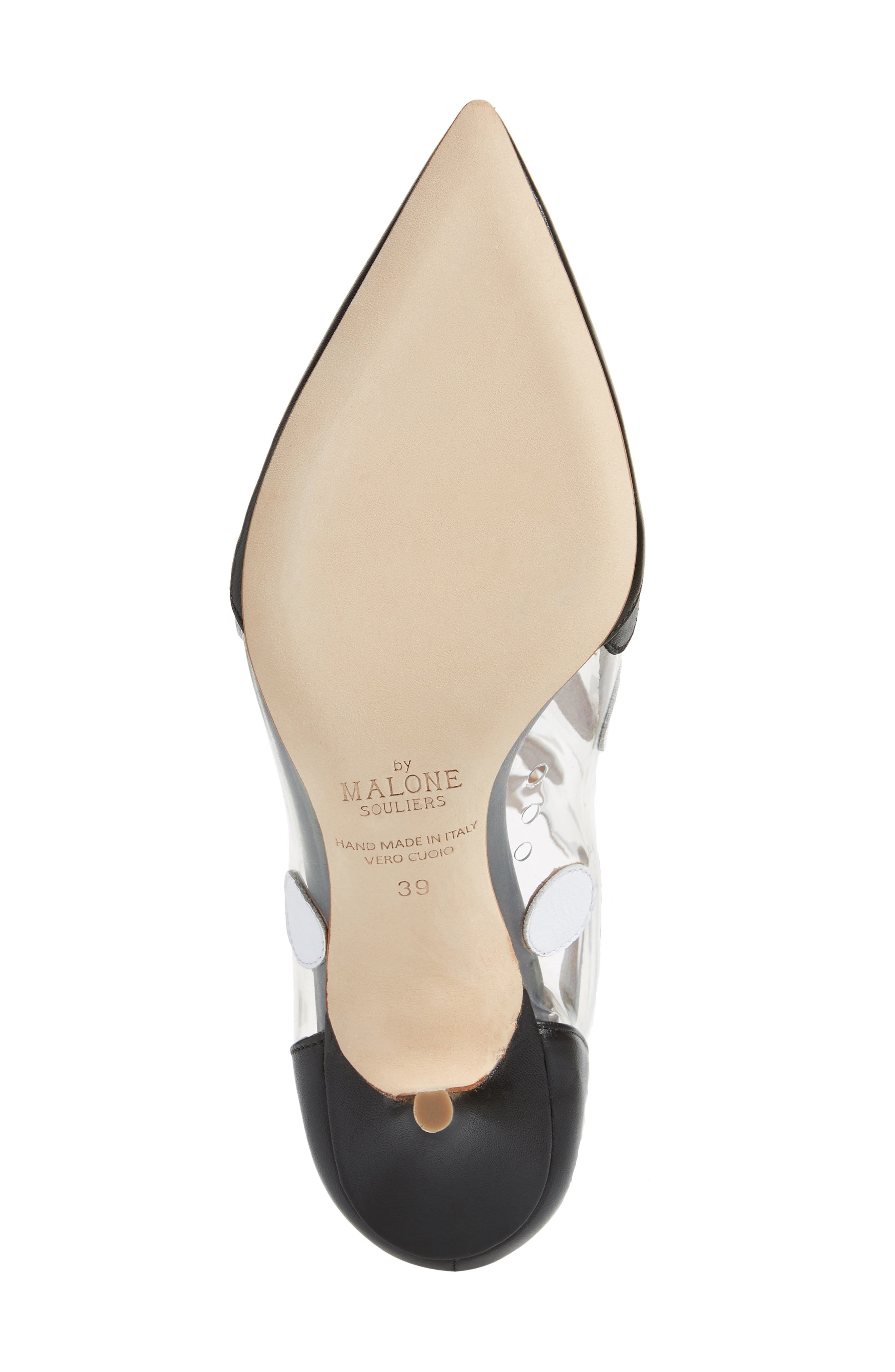 Malone Souliers x Emanuel Ungaro Katoucha Polka Dot Bootie, Alternate, color, 