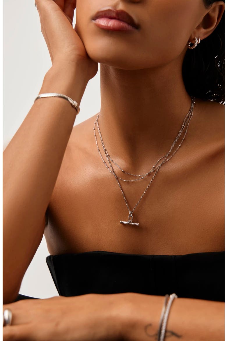 Ridge T-Bar Pendant Necklace (Women) | Nordstrom