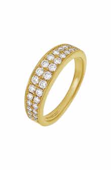 Varda Graduated Wide Diamond Band (Nordstrom Exclusive)