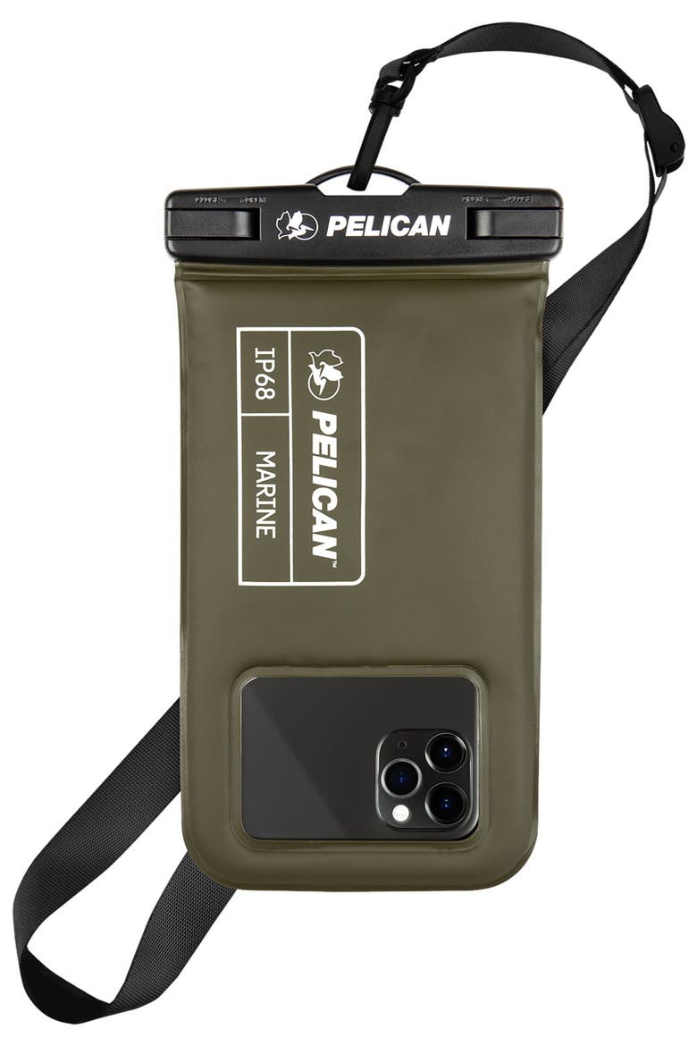 Marine Waterproof Floating Pouch, Main, color, Green