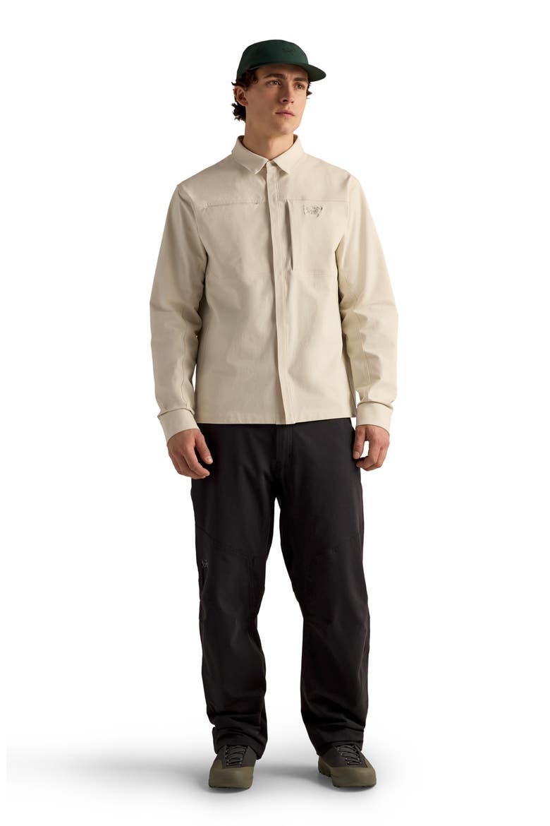 Cronin Cotton Overshirt, Alternate, color, SEA SALT