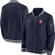 Nike Men's Nike  Navy US Hockey 2026 Full-Zip Bomber Jacket