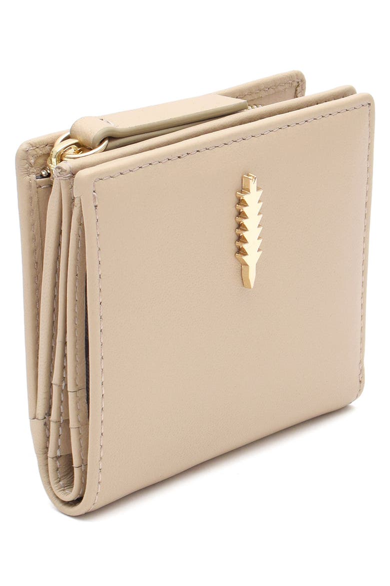 Lexi Leather Bifold Wallet, Alternate, color, CASHEW