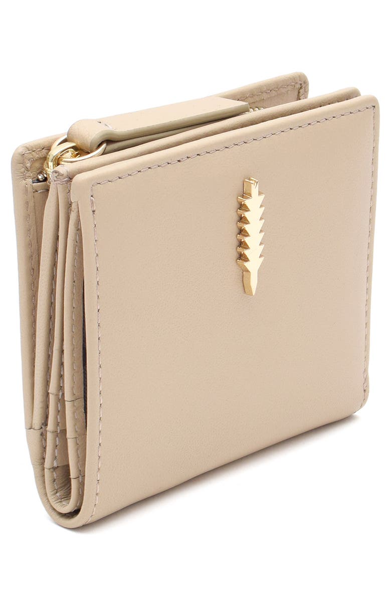 Thacker Lexi Leather Bifold Wallet, Alternate, color, Cashew