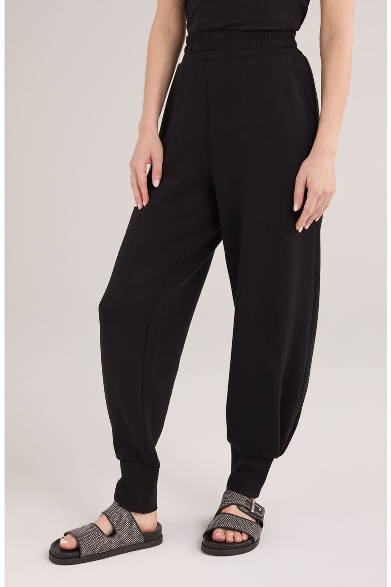 The Slim Cuff DoubleSoft® Pants, Alternate, color, BLACK