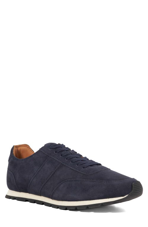 Dune London Treyson Suede Low Top Runner Sneaker In Multi